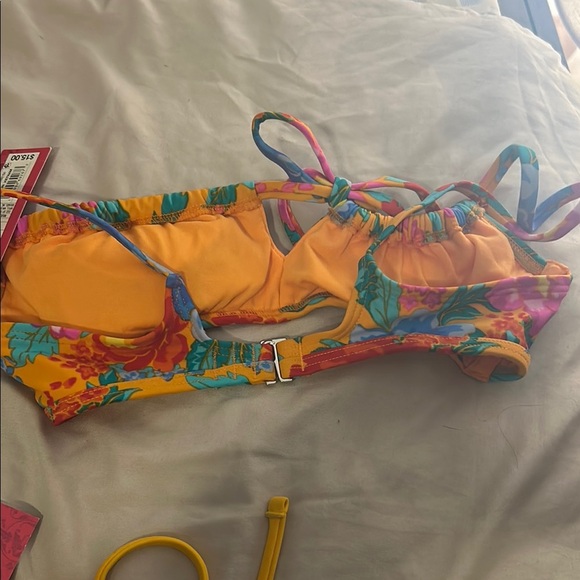 Xhilaration Yellow Bikini Swimwear - Picture 5 of 5